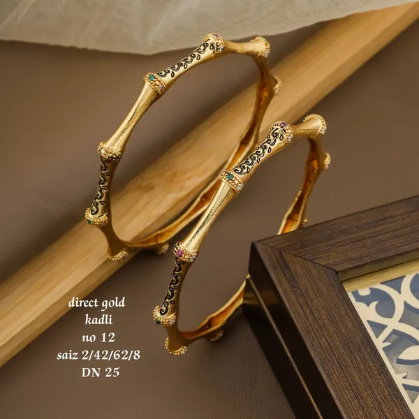 Gold_Plated_Designer_Kadli_kada_for_Women_&_Girls