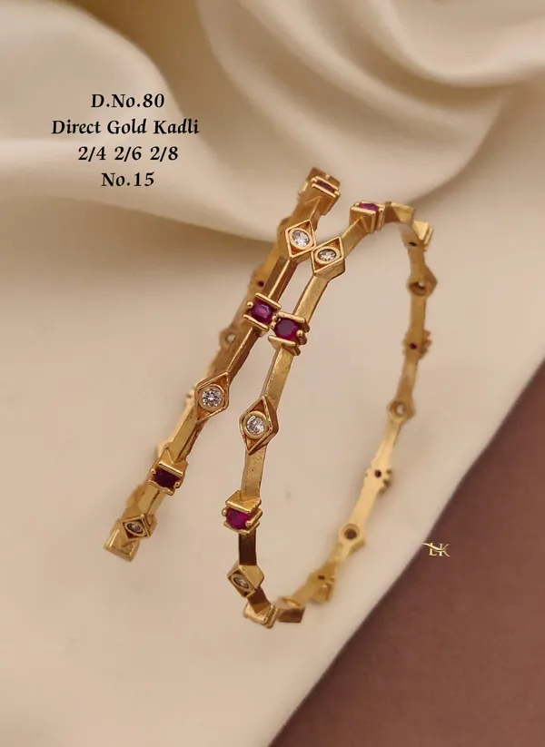 Gold_Plated_Designer_Kadli_kada_for_Women_&_Girls