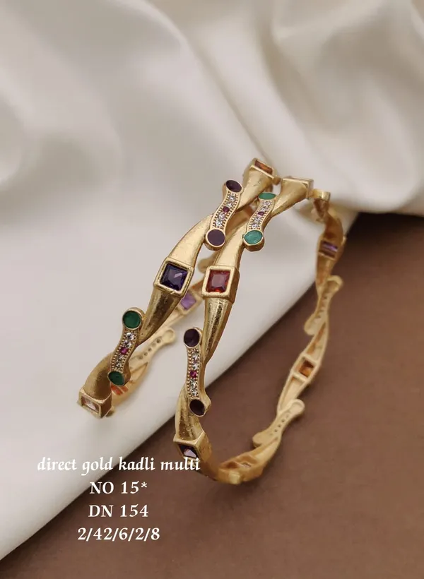 Gold_Plated_Designer_Kadli_kada_for_Women_&_Girls