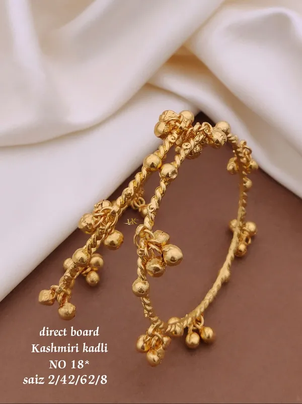 Gold_Plated_Designer_Kadli_kada_for_Women_&_Girls