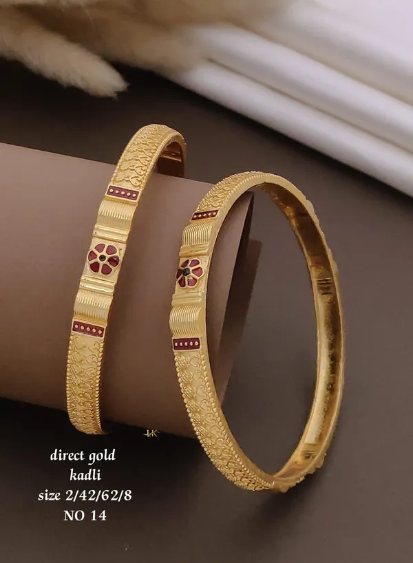 Gold_Plated_Designer_Kadli_kada_for_Women_&_Girls