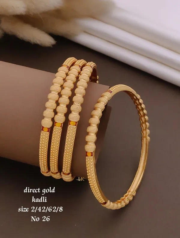 Gold_Plated_Designer_Kadli_kada_for_Women_&_Girls