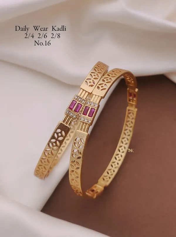 Gold_Plated_Designer_Kadli_kada_for_Women_&_Girls