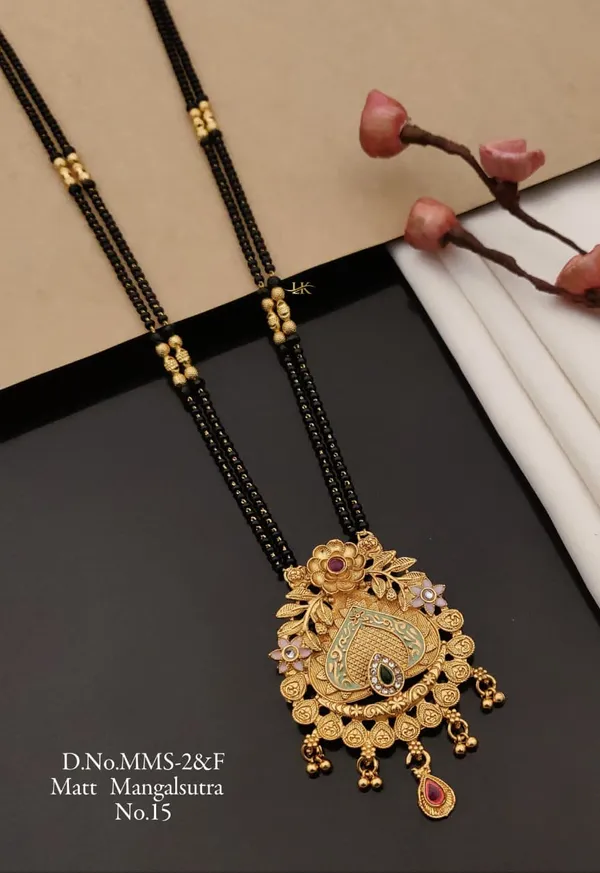 Traditional_Gold_Plated_Mangalsutra_/_Ethnic_Jewellery_/_Elegant_Design
