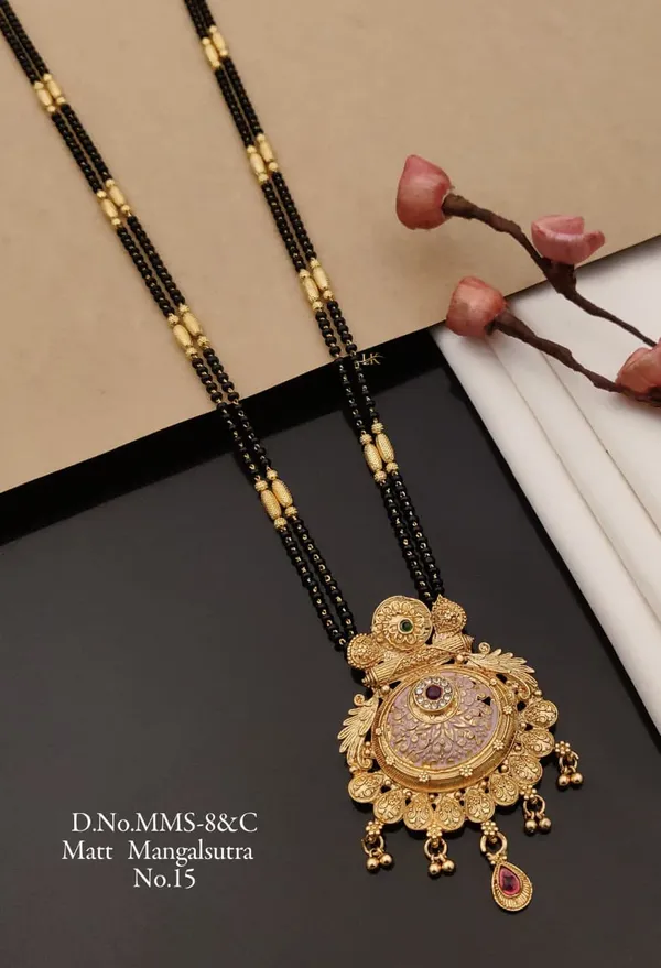 Traditional_Gold_Plated_Mangalsutra_/_Ethnic_Jewellery_/_Elegant_Design