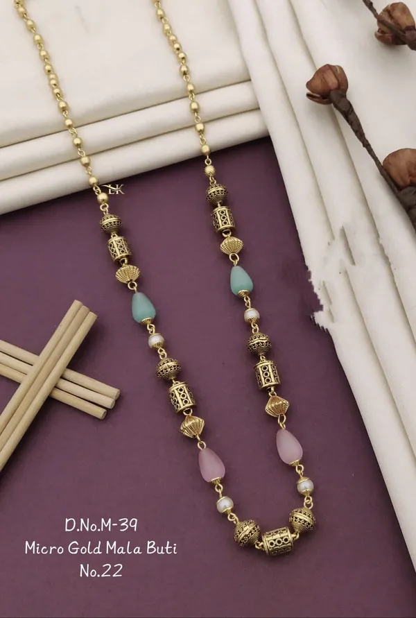 Gold-Plated_Artificial__Necklace_And_Earrings