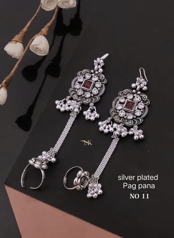 Silver_Plated_Traditional_Pag_Pana_Earrings_with_Ring_�_Ethnic_Jewelry_Set