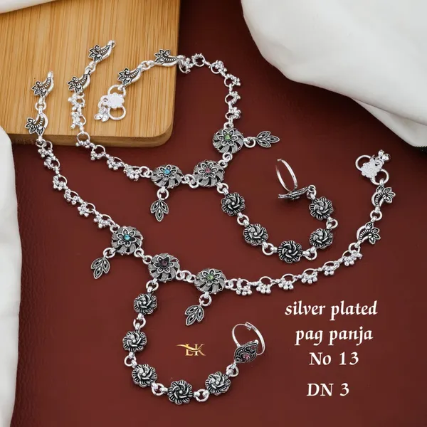 New_Anklet_Silver_Plated_Pag_panja