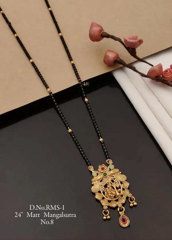 Traditional_Gold_Plated_Mangalsutra_/_Ethnic_Jewellery_/_Elegant_Design