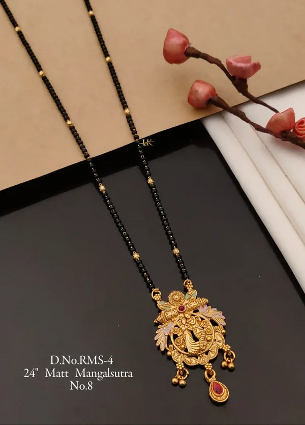 Traditional_Gold_Plated_Mangalsutra_/_Ethnic_Jewellery_/_Elegant_Design