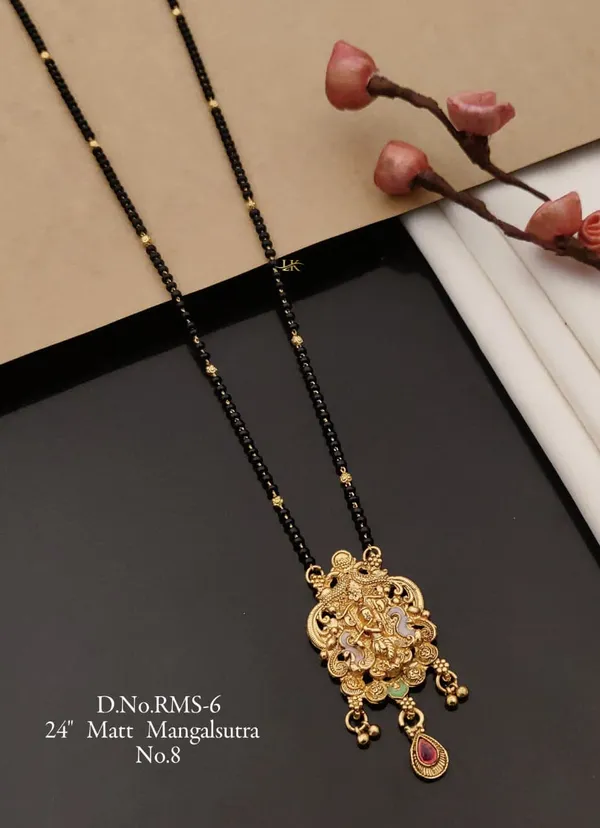 Traditional_Gold_Plated_Mangalsutra_/_Ethnic_Jewellery_/_Elegant_Design