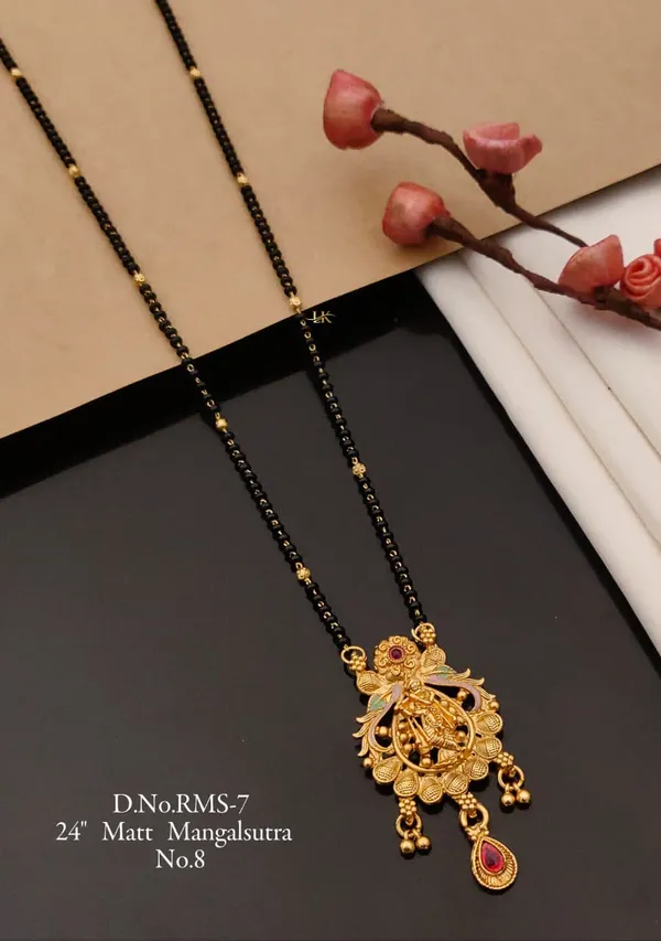Traditional_Gold_Plated_Mangalsutra_/_Ethnic_Jewellery_/_Elegant_Design