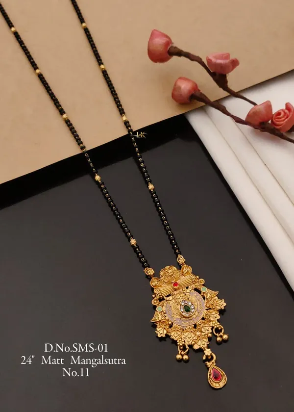 Traditional_Gold_Plated_Mangalsutra_/_Ethnic_Jewellery_/_Elegant_Design
