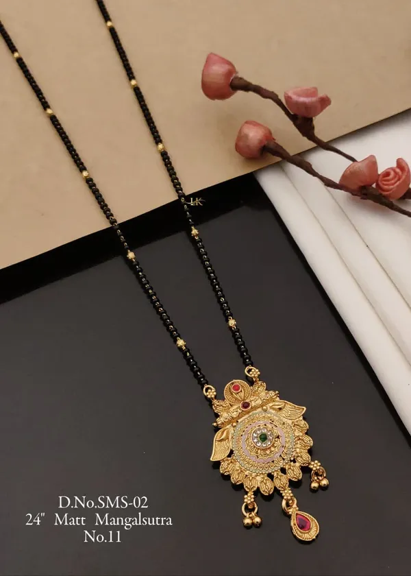 Traditional_Gold_Plated_Mangalsutra_/_Ethnic_Jewellery_/_Elegant_Design