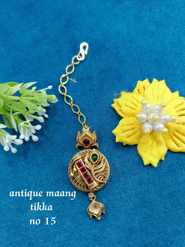 Golden_Brass_Fancy_Maang_Tikka