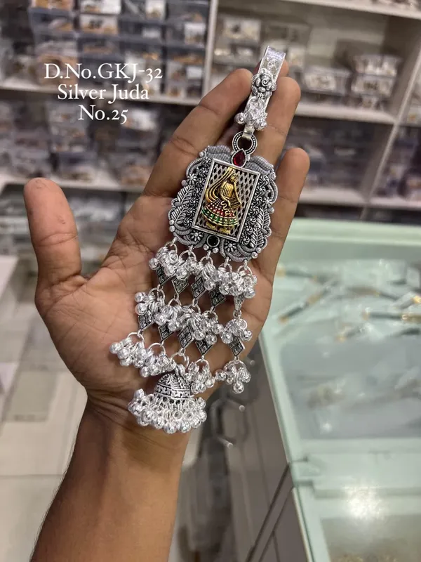 Beautiful_High_Silver_Plating_Antique_Oxidised_Juda