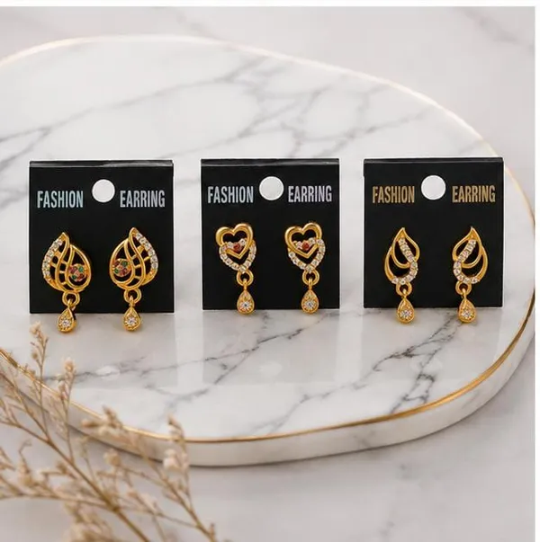 Gold_Plated_Daily_Huggie_Earrings_(_Combo_3_)