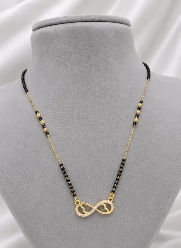 Gold-Plated_Infinity_&_Floral_Centerpiece_Mangalsutra