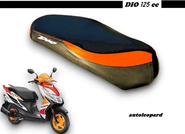 AUTOLEOPARD_DIO_125_cc_SCOOTY_SEAT_COVER_Single_Bike_Seat_Cover_For_Honda_Dio