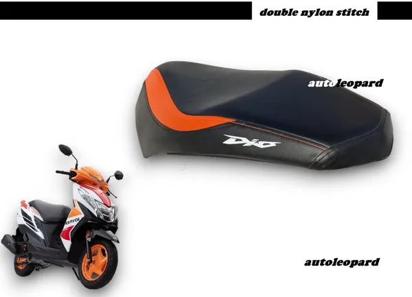 AUTOLEOPARD_DIO_125_cc_SCOOTY_SEAT_COVER_Single_Bike_Seat_Cover_For_Honda_Dio