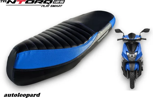 AUTOLEOPARD_NTORQ_125_BLUE_SCOOTY_SEAT_COVER_Single_Bike_Seat_Cover_For_TVS_NTorq_125