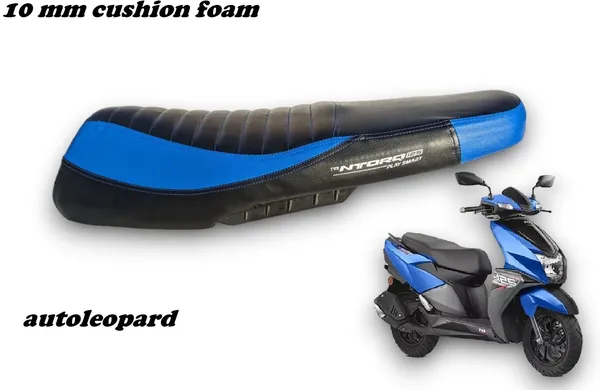 AUTOLEOPARD_NTORQ_125_BLUE_SCOOTY_SEAT_COVER_Single_Bike_Seat_Cover_For_TVS_NTorq_125