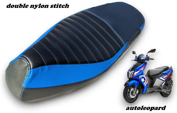 AUTOLEOPARD_NTORQ_125_BLUE_SCOOTY_SEAT_COVER_Single_Bike_Seat_Cover_For_TVS_NTorq_125