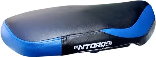 Hena_TVS_N_TROQ_125_SCOOTY_SEAT_COVER_DUAL_BLUE_COLOUR_TON_Single_Bike_Seat_Cover_For_TVS_NTorq_125