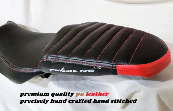 AUTOLEOPARD_PULSAR_NS_125/160/200_BIKE_SEAT_COVER_Split_Bike_Seat_Cover_For_Bajaj_Pulsar_200_NS_DTS-i