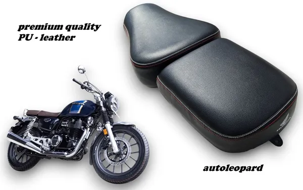 AUTOLEOPARD_HONDA_H'NESS_CB-350_BIKE_SEAT_COVER_Split_Bike_Seat_Cover_For_Honda_CB