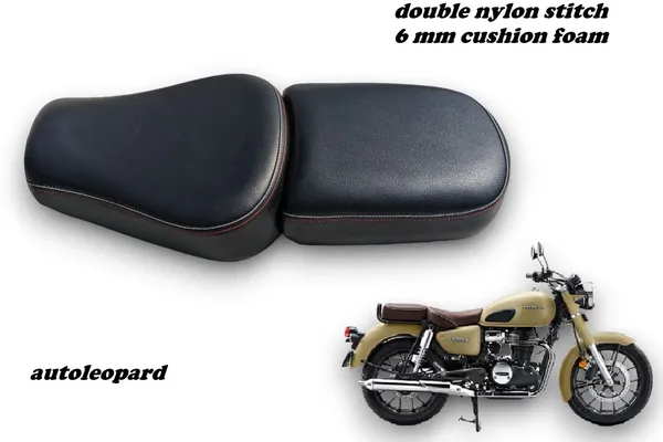 AUTOLEOPARD_HONDA_H'NESS_CB-350_BIKE_SEAT_COVER_Split_Bike_Seat_Cover_For_Honda_CB