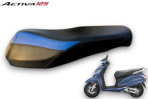 AUTOLEOPARD_ACTIVA_125_BS6_BLUE_TONE_SCOOTY_SEAT_COVER_Single_Bike_Seat_Cover_For_Honda_Activa_125