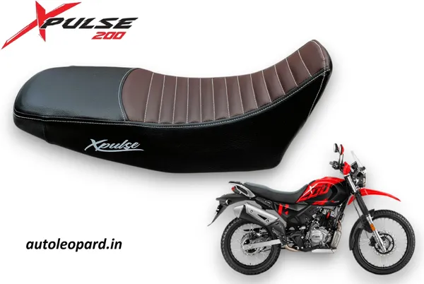 AUTOLEOPARD_X_PULSE_4V_200_PRO_&_XPULSE_4V_200_PREMIUM_TOUCH_10_mm_RUBBER_FOAM_Single_Bike_Seat_Cover_For_Hero_NA
