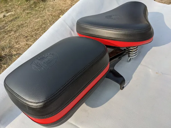 Dual_Colour_Split_Bike_Seat_Cover_For_Royal_Enfield_Classic_350
