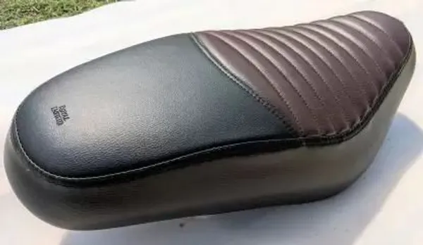 AUTOLEO_HUNTER_BROWN_OE_DESIGN_Single_Bike_Seat_Cover_For_Royal_Enfield_NA