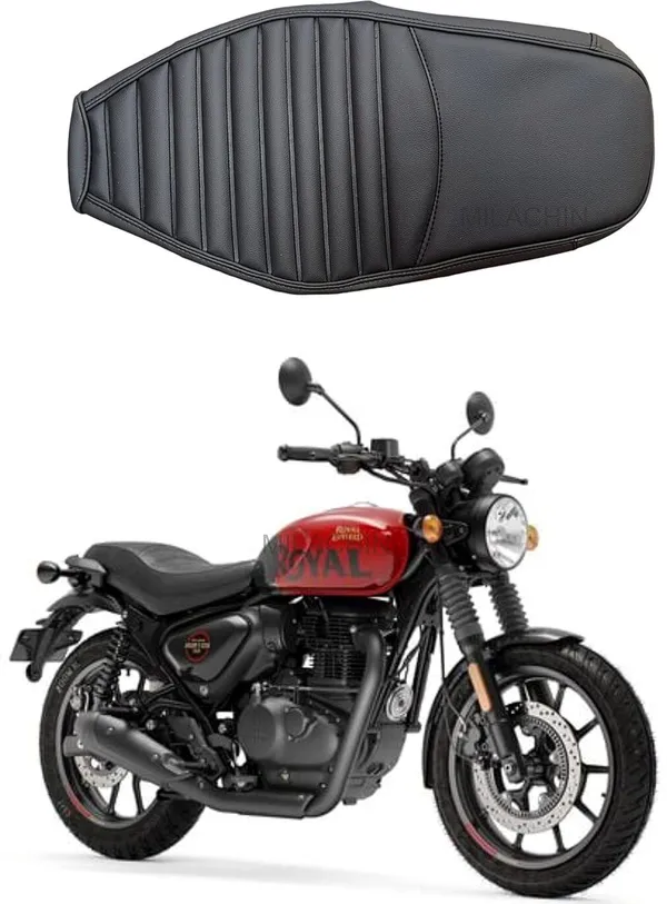 HIMOTORS_Hunter_350_CC_Single_Bike_Seat_Cover_For_Royal_Enfield_350_Twin_Spark