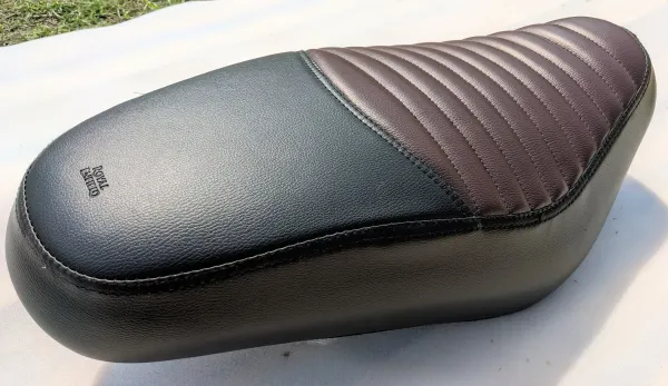 Brown_Pu_Leather::Iron_Premium_&_Elegant_Bike_Seat_Cover
