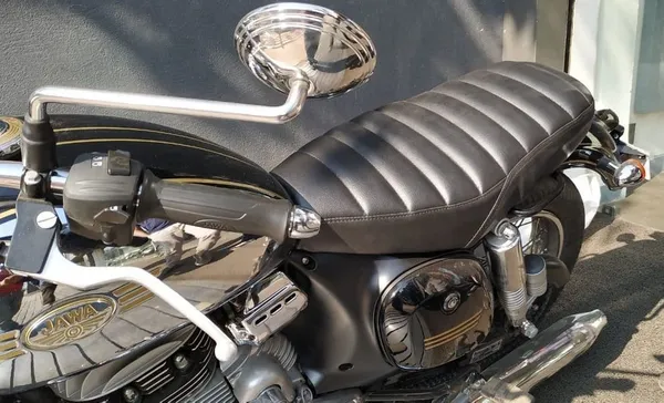 AUTOLEOPARD_JAWA_42/CLASSIC_BS4_SEAT_COVER_Single_Bike_Seat_Cover_For_Jawa_42