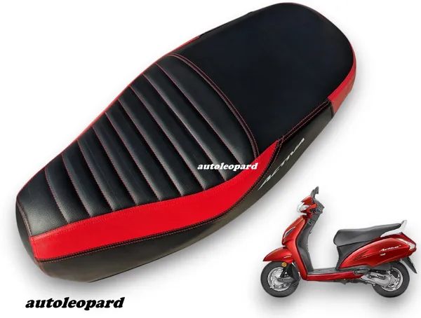Black_&_Red_Pu_Leather_Premium_&_Elegant_Bike_Seat_Cover