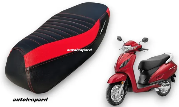 Black_&_Red_Pu_Leather_Premium_&_Elegant_Bike_Seat_Cover
