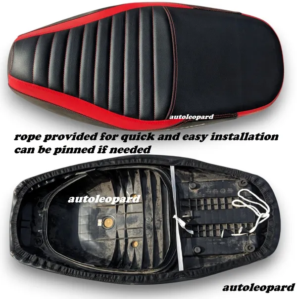 Black_&_Red_Pu_Leather_Premium_&_Elegant_Bike_Seat_Cover