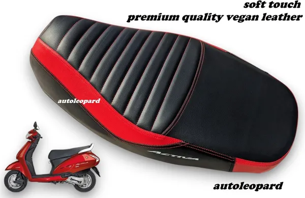 Black_&_Red_Pu_Leather_Premium_&_Elegant_Bike_Seat_Cover
