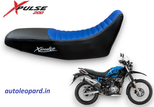 AUTOLEOPARD_X_PULSE_200_4V_PRO_&_APULSE_4V_SOFT_TOUCH_PREMIUM_RUBBER_FOAM_Single_Bike_Seat_Cover_For_Hero_NA