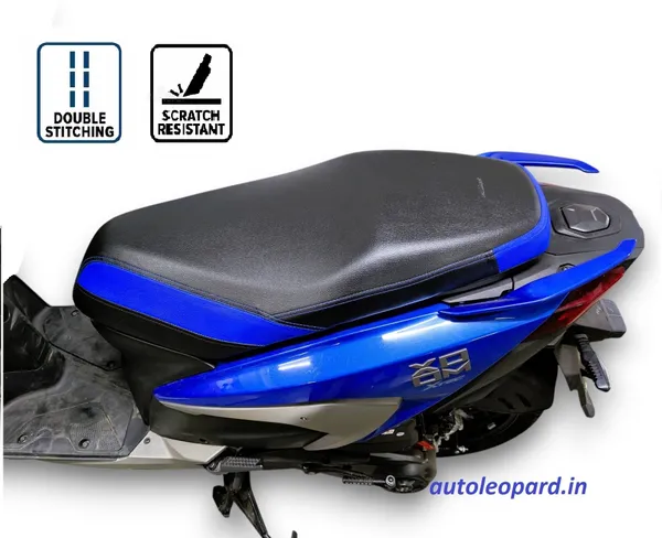 AUTOLEOPARD_NEW_XOOM_125_PREMIUM_QUALITY_NAVY_BLUE_Single_Bike_Seat_Cover_For_Hero_NA