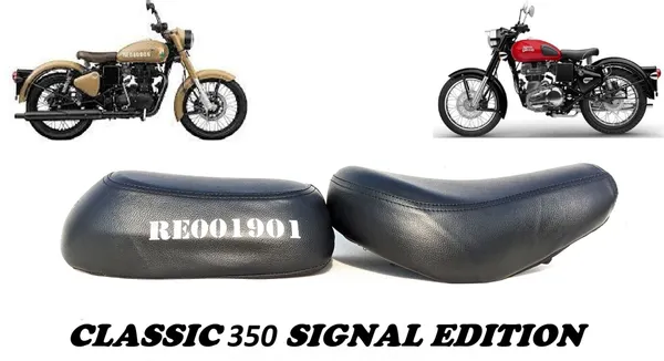 AUTOLEOPARD_CLASSIC_350_NEW_SIGNAL_BS6_Split_Bike_Seat_Cover_For_Royal_Enfield_Classic_350