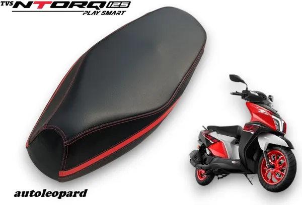 Red_&_Black_Leather_Premium_&_Elegant_Bike_Seat_Cover