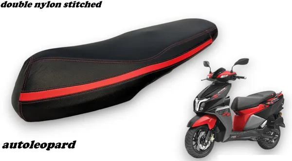 Red_&_Black_Leather_Premium_&_Elegant_Bike_Seat_Cover