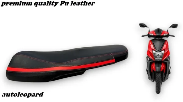 Red_&_Black_Leather_Premium_&_Elegant_Bike_Seat_Cover
