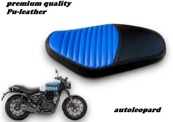 Black_&_Blue_Leather_Premium_&_Elegant_Bike_Seat_Cover