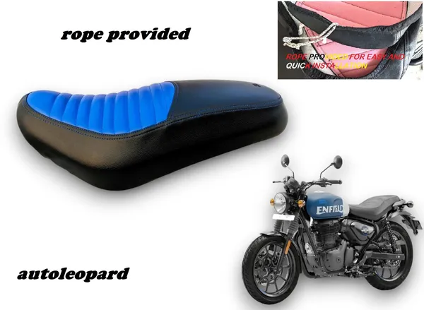 Black_&_Blue_Leather_Premium_&_Elegant_Bike_Seat_Cover